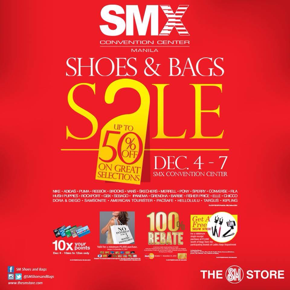 Shoes & Bags Sale @ SMX Convention Center December 2014