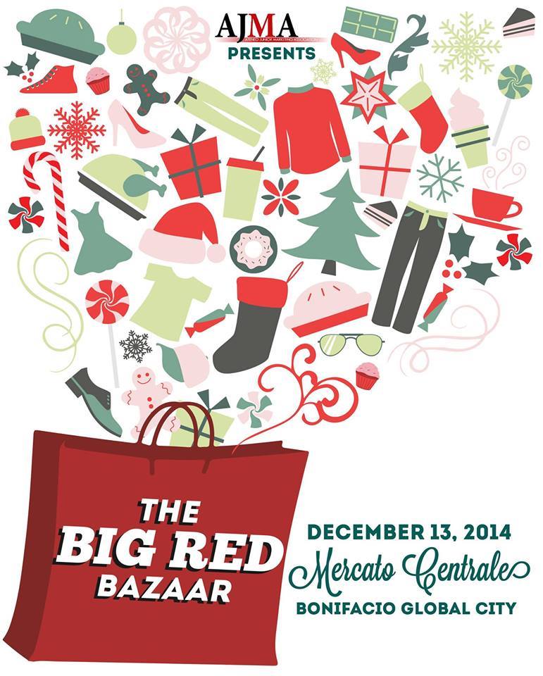 AJMA The Big Red Bazaar @ Mercato Centrale BGC December 2014