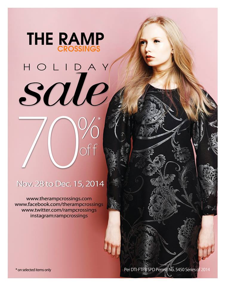 The Ramp Crossings Holiday Sale December 2014