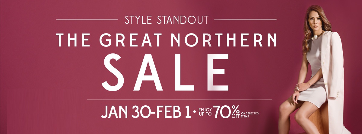 SM City North Edsa The Great Northern Sale January - February 2015