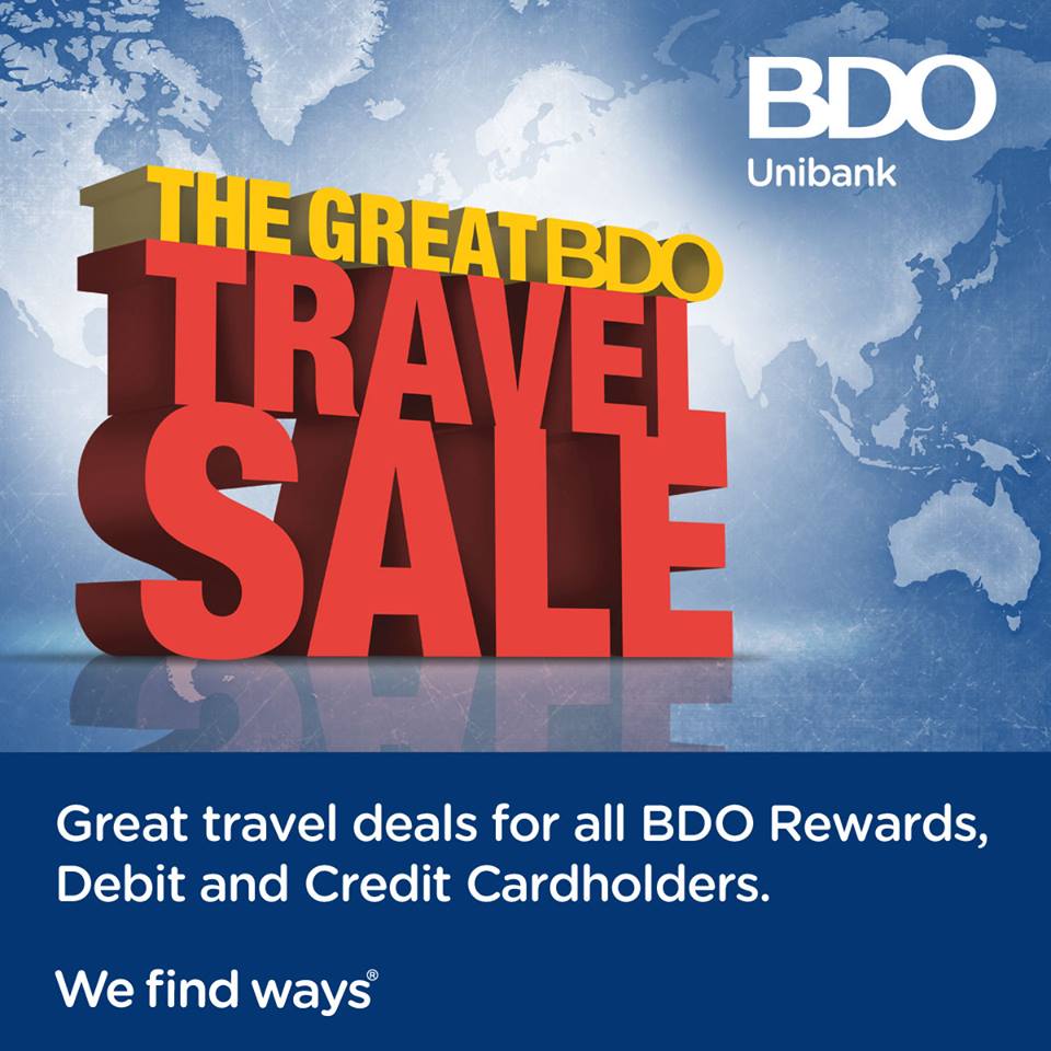 The Great BDO Travel Sale @ SMX Convention Center Taguig January - February 2015