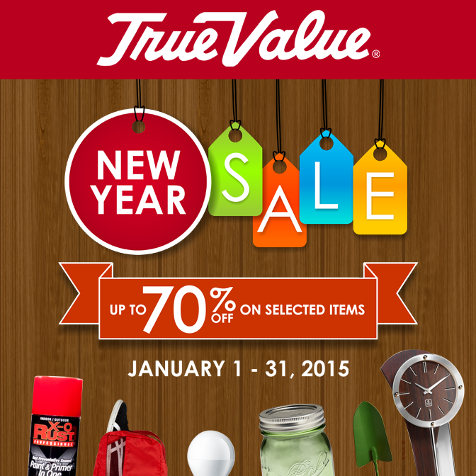 True Value New Year Sale January 2015