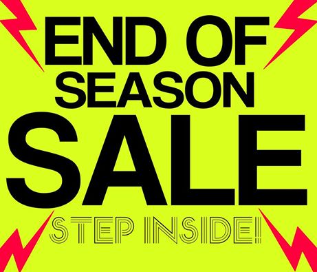 Wade Shoes and Accessories End of Season Sale January - February 2015