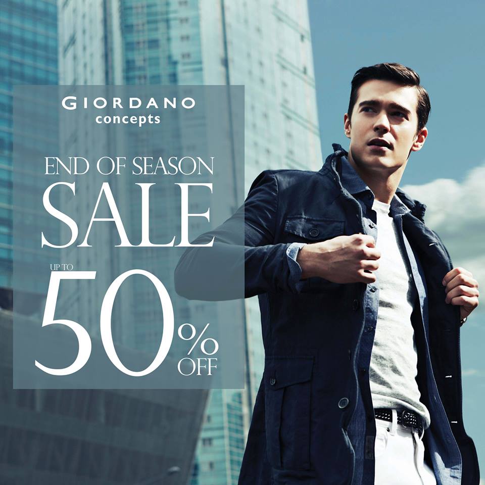 Giordano Concepts End of Season Sale February 2015