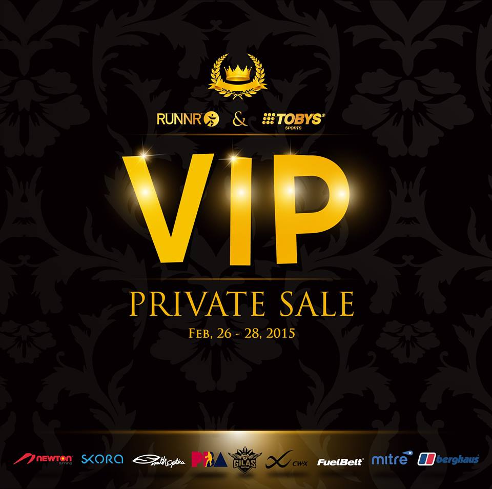 Runnr and Toby's Sports Private VIP Sale @ Quorum Center February 2015