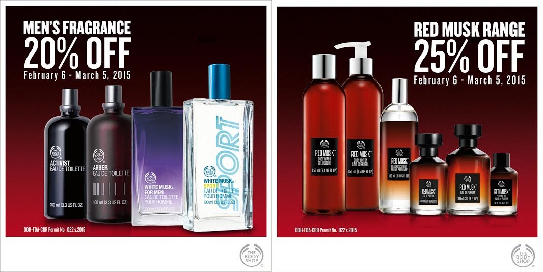 The Body Shop Seductive Deals February - March 2015