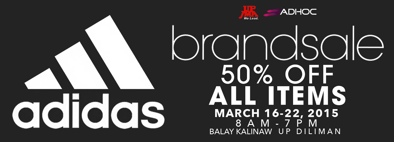 Adidas Brand Sale @ UP Balay Kalinaw March 2015