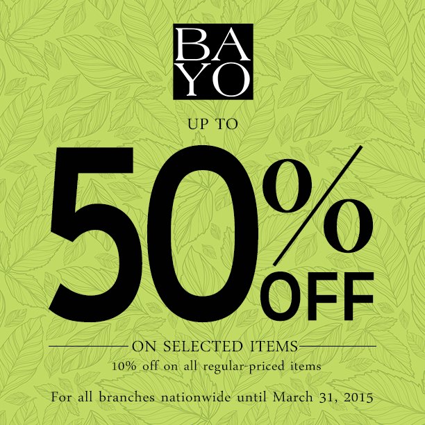 Bayo Sale March 2015