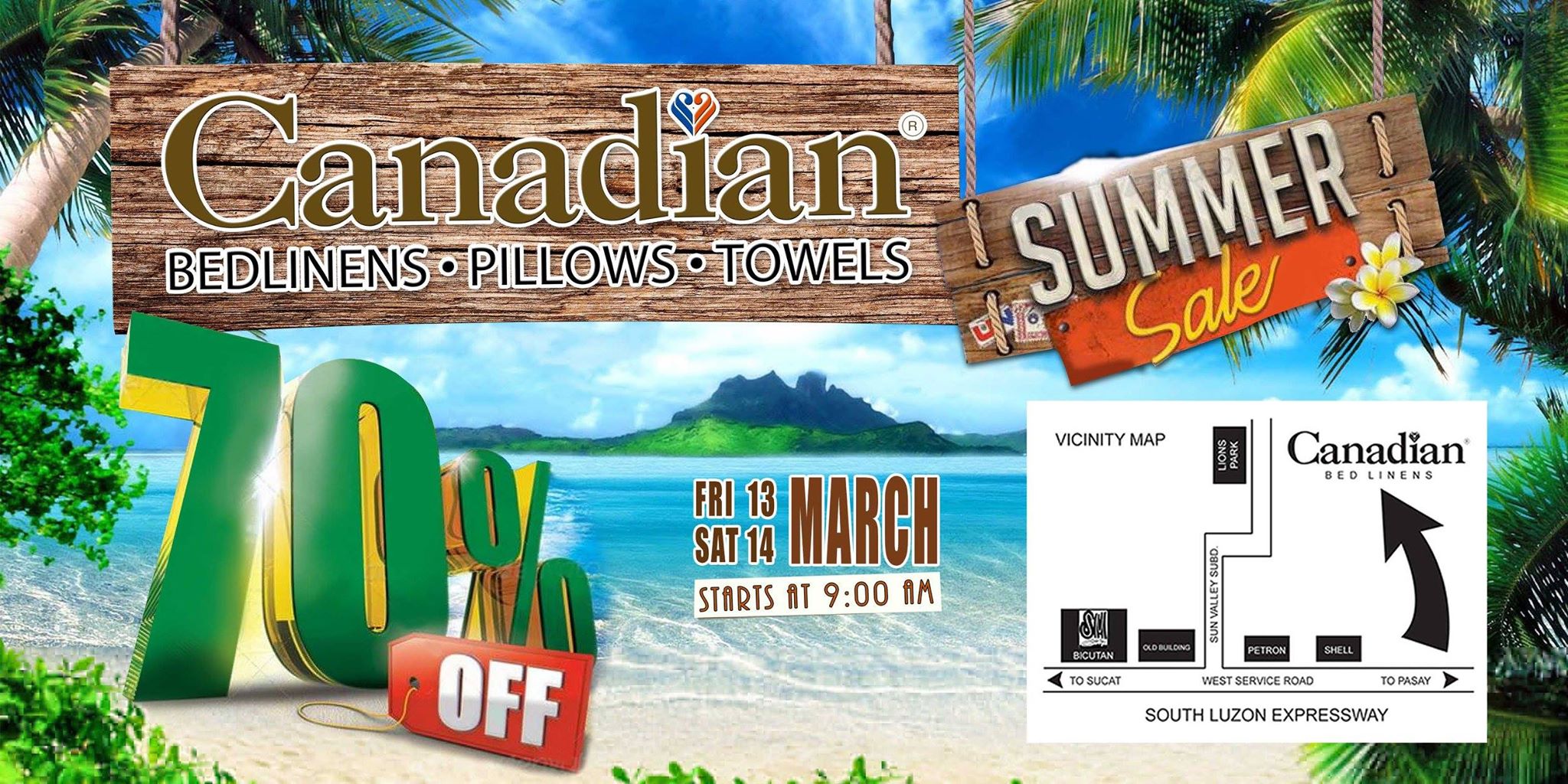 Canadian Bed & Bath Summer Sale March 2015