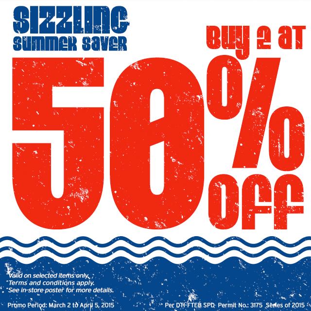 M+FG Sizzling Summer Saver March 2015