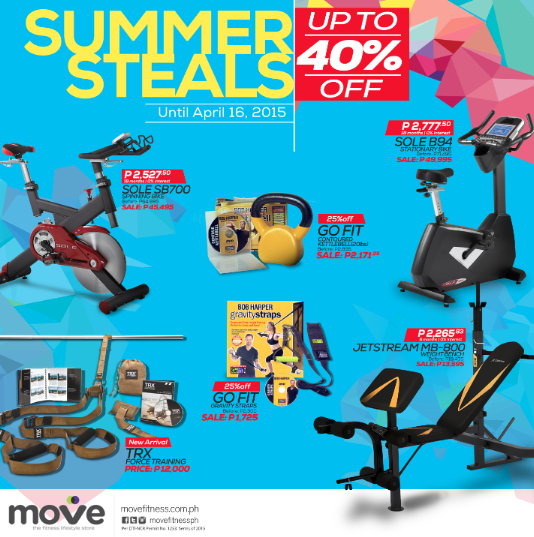 Move Summer Steals Sale March - April 2015