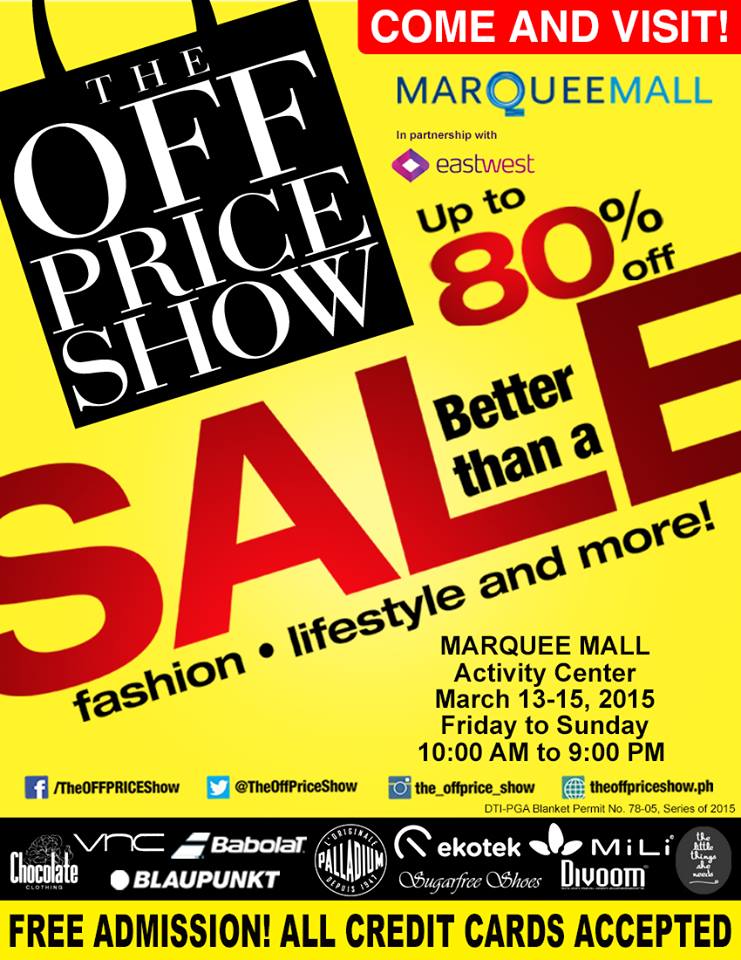 The Off Price Show @ Marquee Mall March 2015