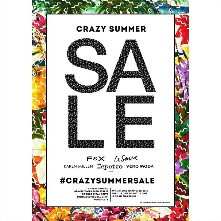 Crazy Summer Sale @ Bench Tower BGC April 2015