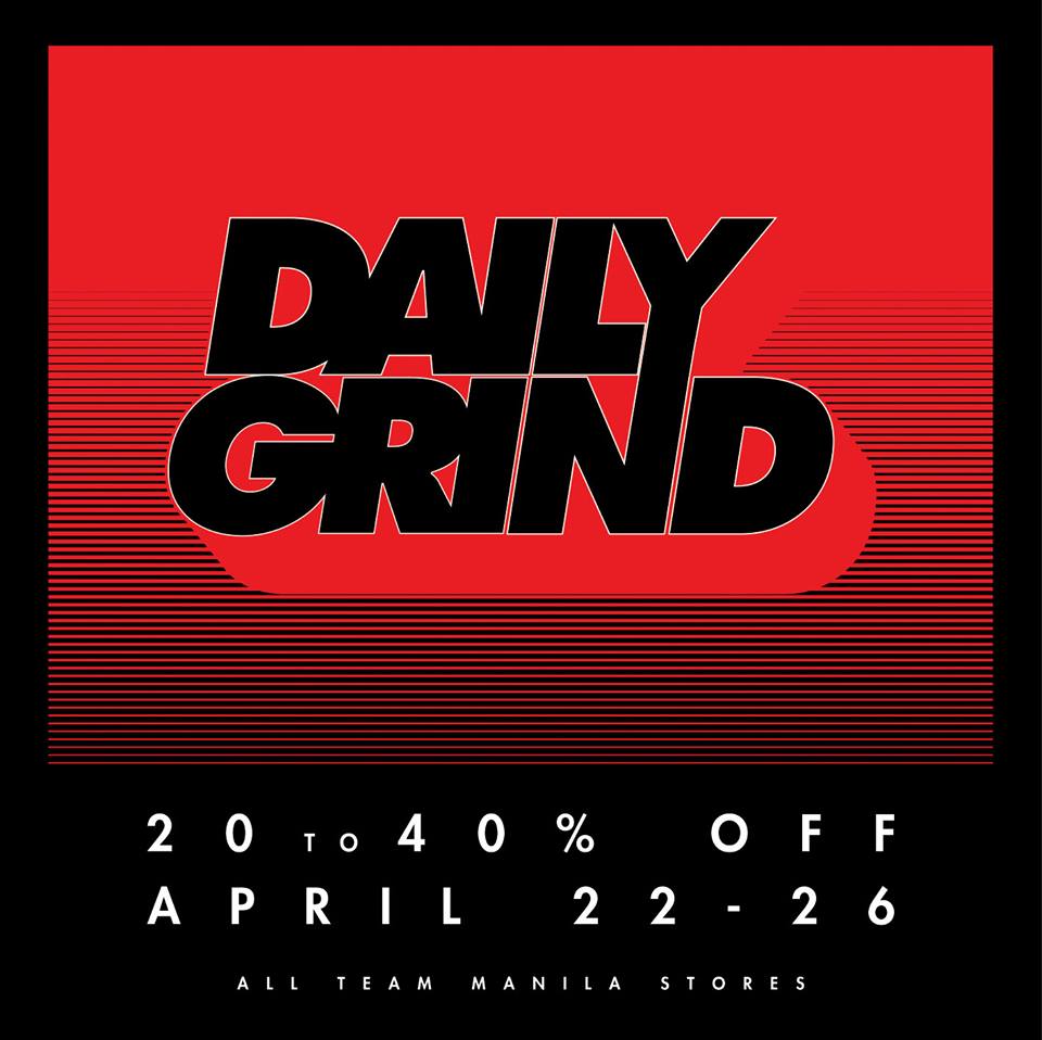 Daily Grind Sale April 2015