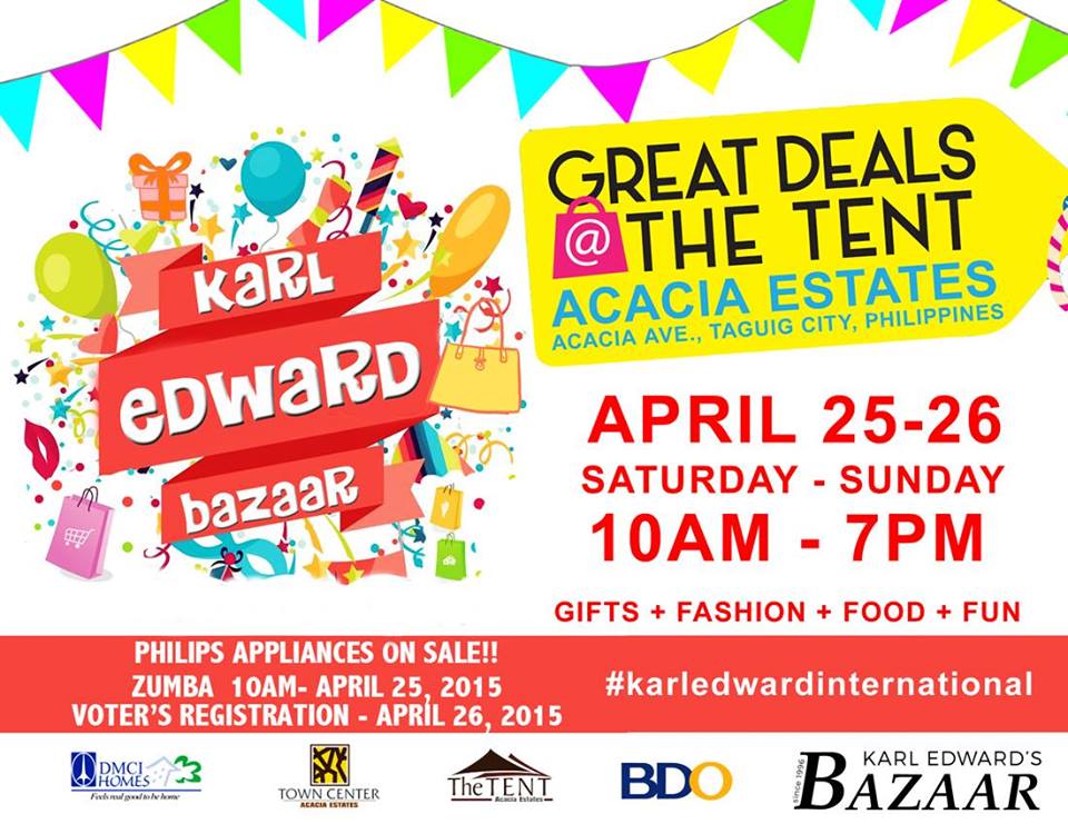 Great Deals Bazaar @ The Tent, Acacia Estates April 2015