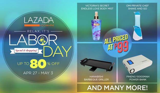 Lazada Labor Day Flash Sale April - May 2015