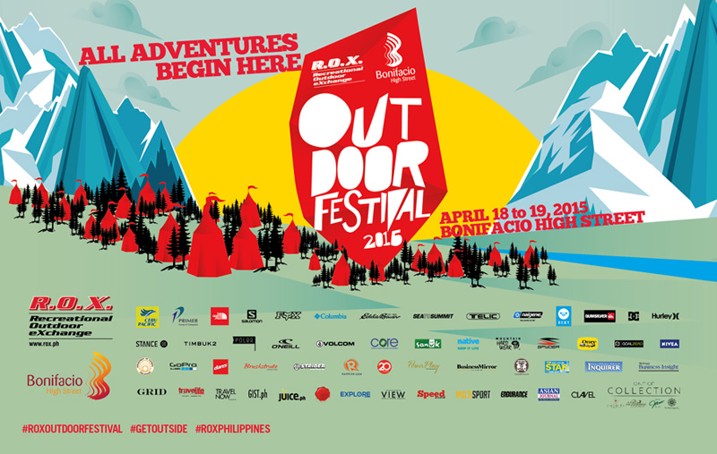 R.O.X. Outdoor Festival 2015 @ Bonifacio High Street April 2015