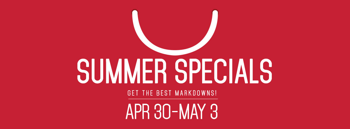 SM City North Edsa Summer Specials Sale April - May 2015