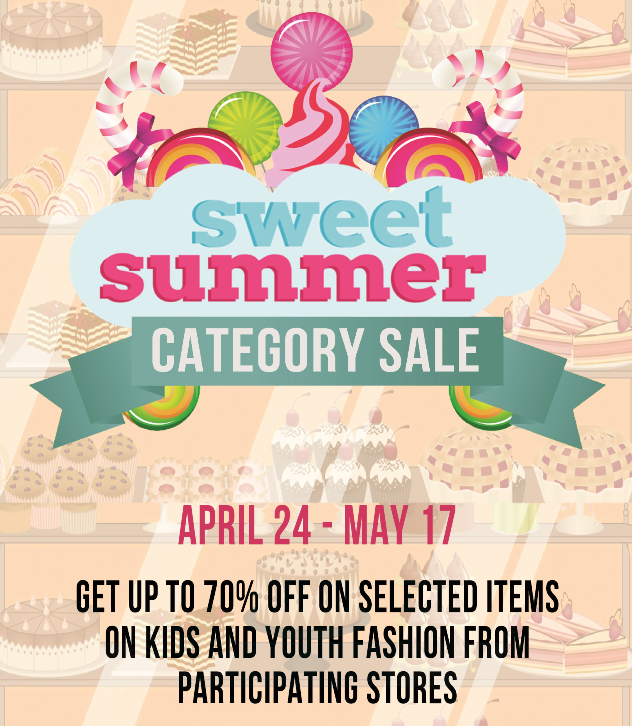 Shangri-La Plaza Mall Sweet Category Sale April - May 2015