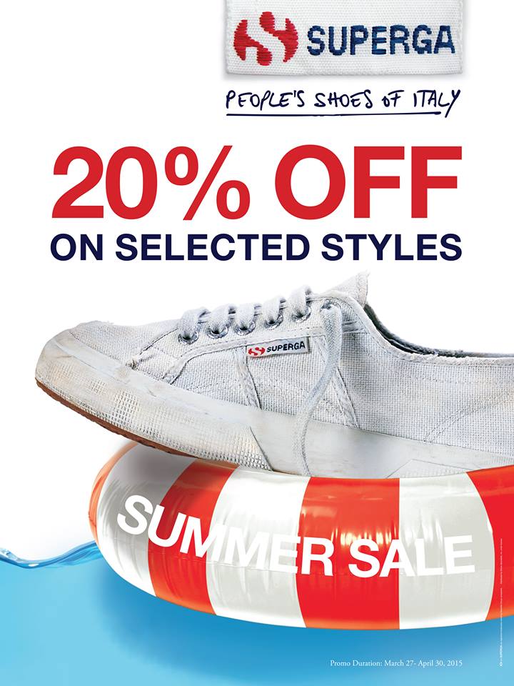 Superga Summer Sale March - April 2015