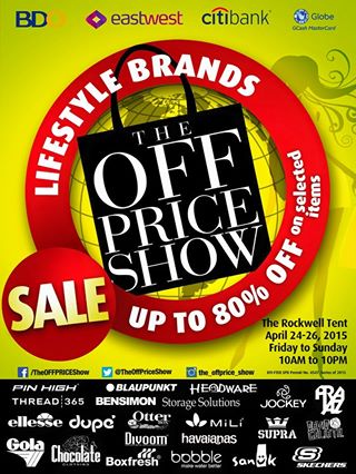 The OFF Price Show @ The Rockwell Tent April 2015