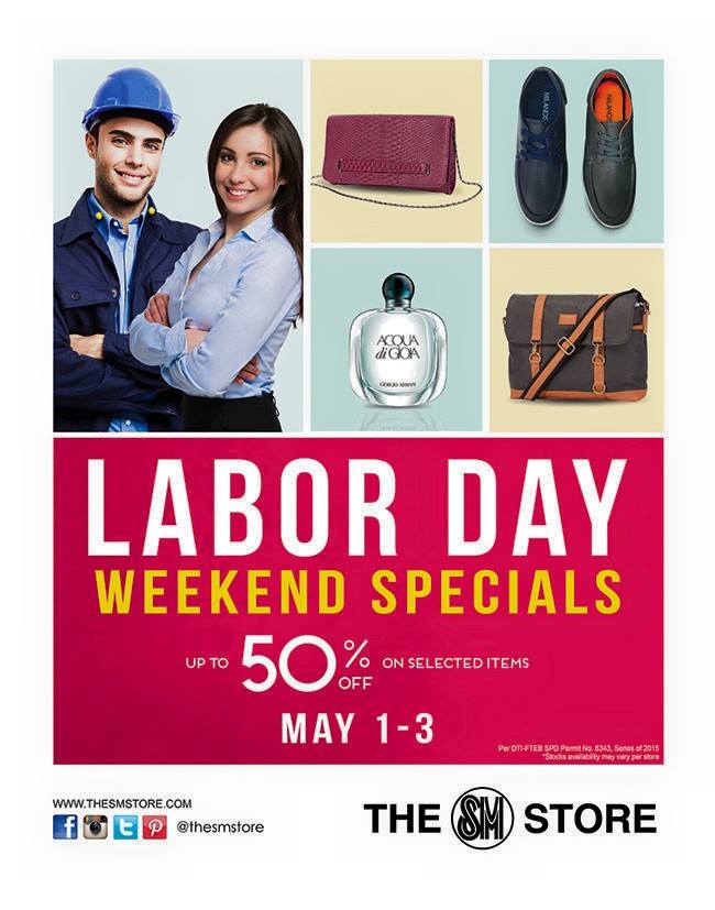 The SM Store Labor Day Weekend Sale May 2015