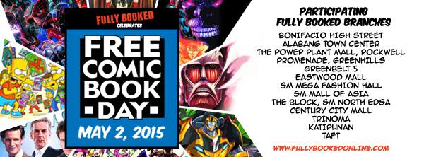 Fully Booked FCBD Participating Stores