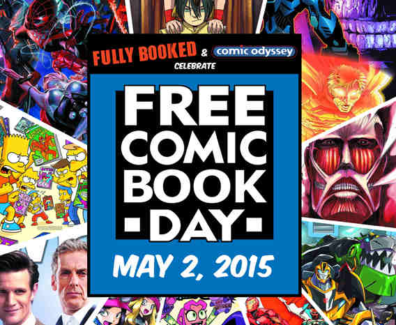 Fully Booked & Comic Odyssey Free Comic Book Day May 2015