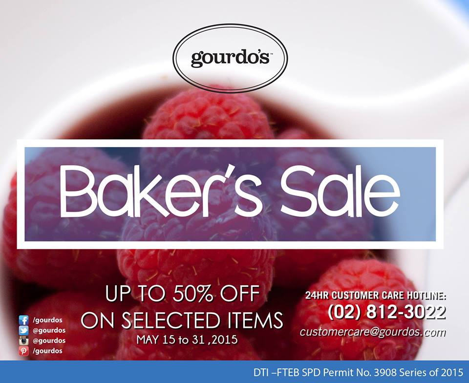 Gourdo's Baker's Sale May 2015