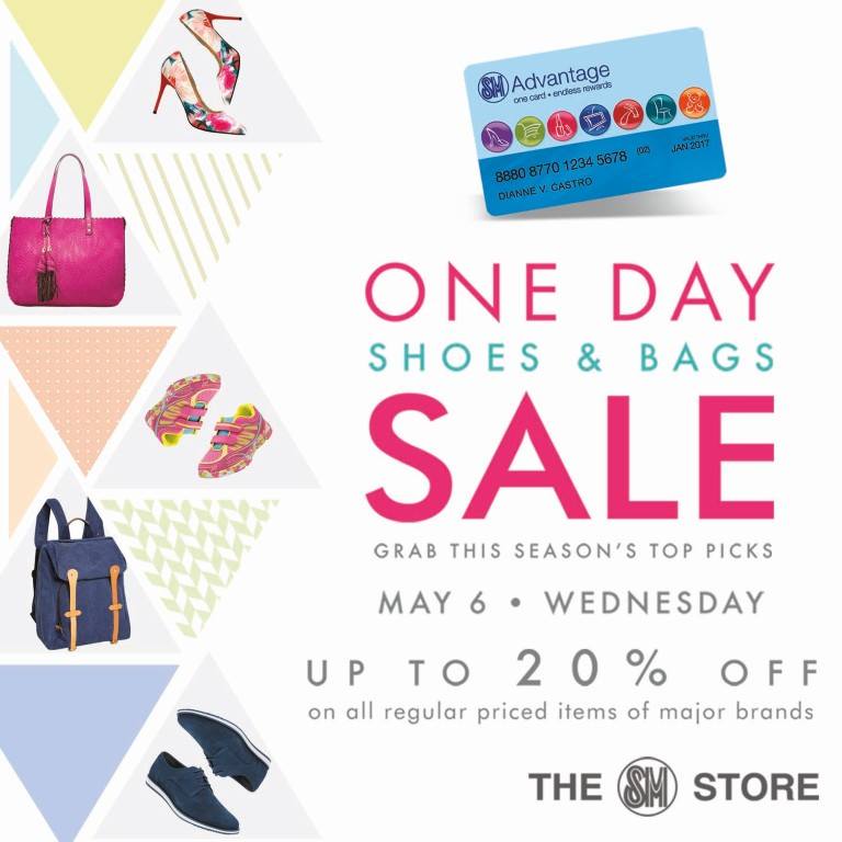 The SM Store Shoes & Bags Sale May 2015