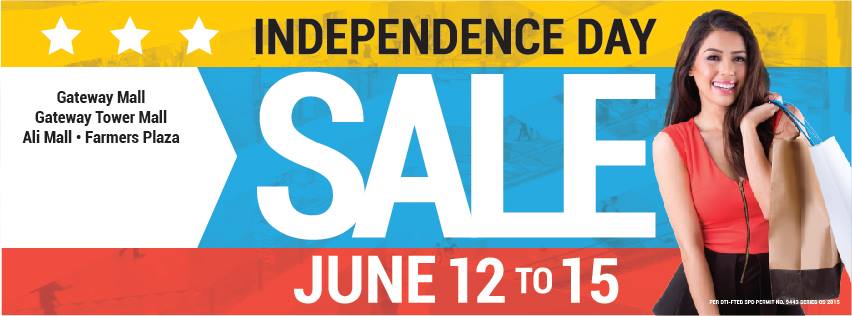 Araneta Center Independence Day Sale June 2015