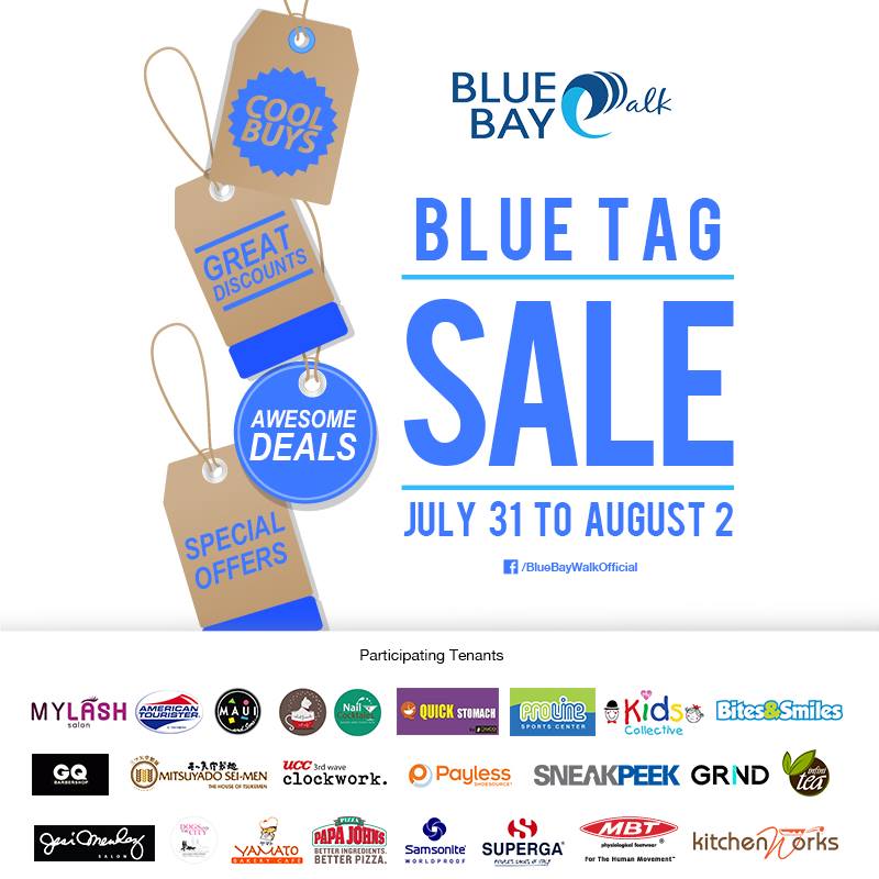 Blue Bay Walk Blue Tag Sale July - August 2015