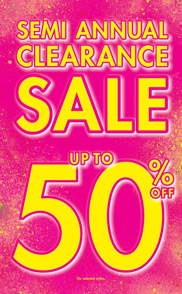 La Senza Semi Annual Clearance Sale July 2015