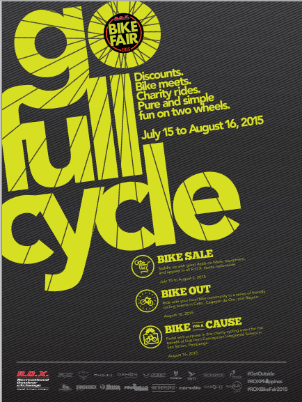 R.O.X. Bike Sale July - August 2015