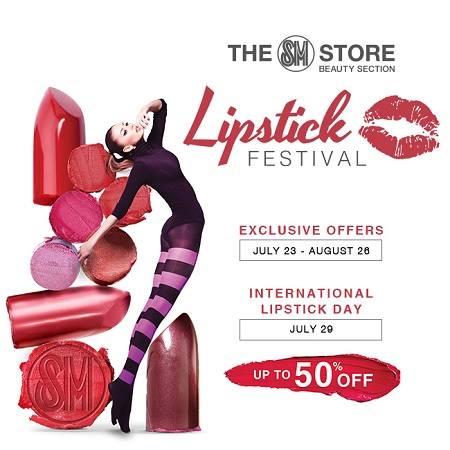 The SM Store Lipstick Festival July - August 2015