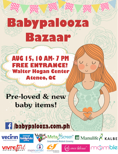 Babypalooza Bazaar @ Ateneo De Manila University August 2015