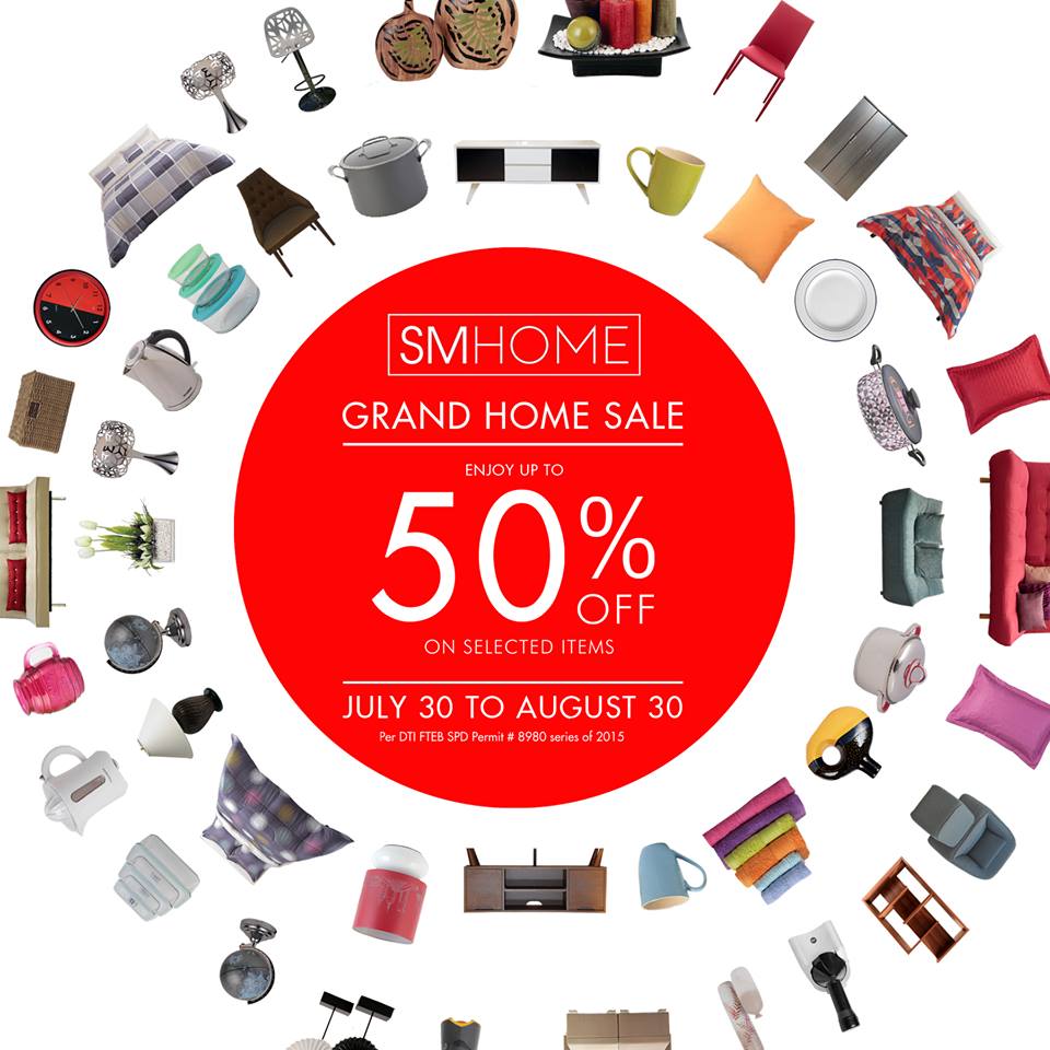 SM Home Grand Home Sale August 2015