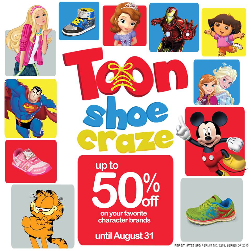 The SM Store Toon Shoe Craze August 2015