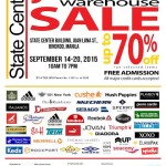 9th Binondo Warehouse Sale @ State Center Building September 2015