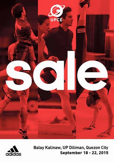 Adidas Brand Sale @ UP Balay Kalinaw September 2015