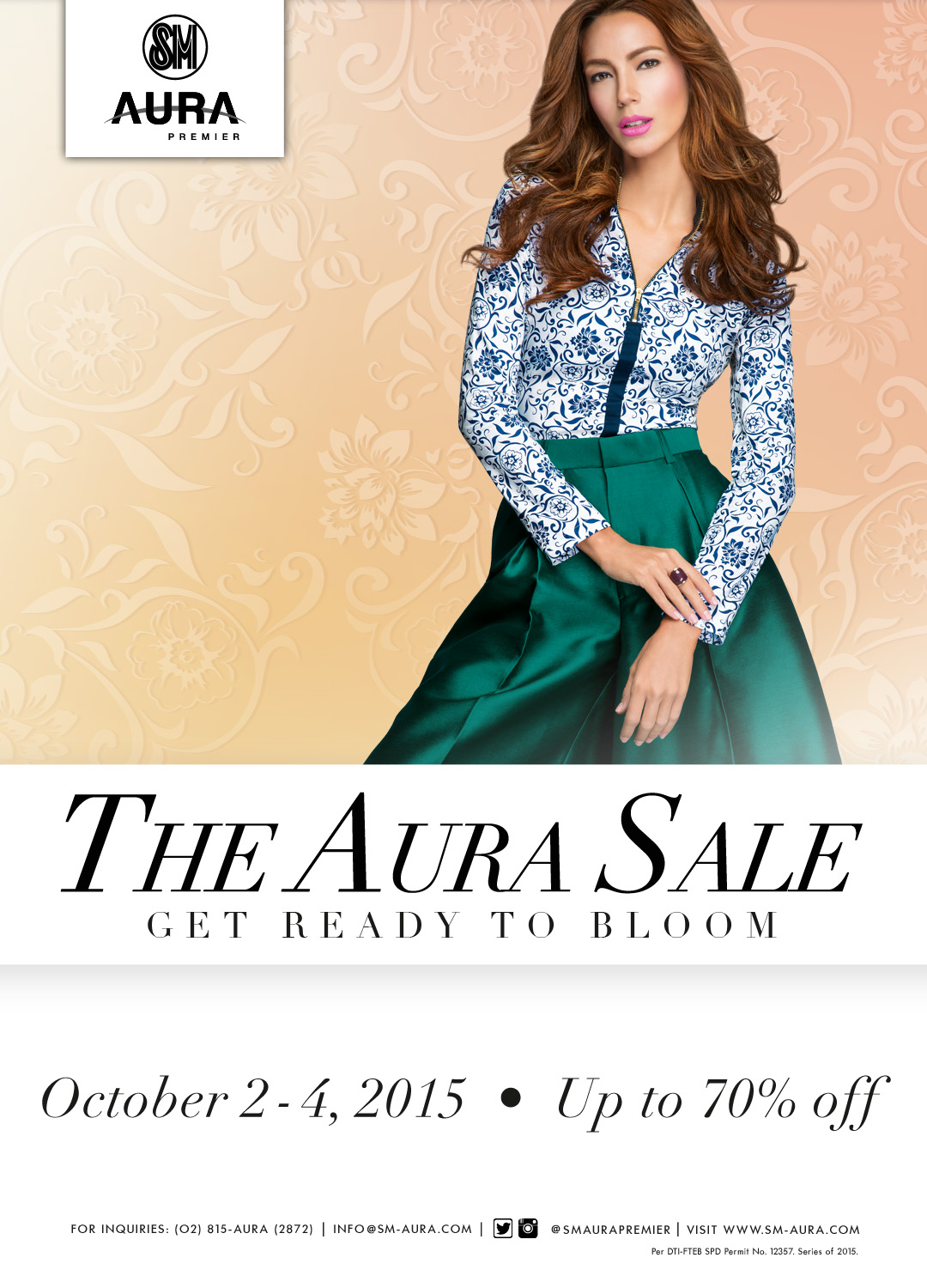 SM Aura Premier 3-Day Sale October 2015