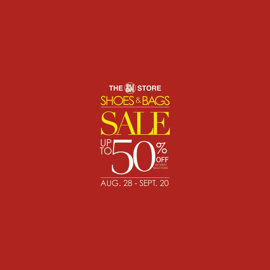 The SM Store Shoes & Bags Sale August - September 2015