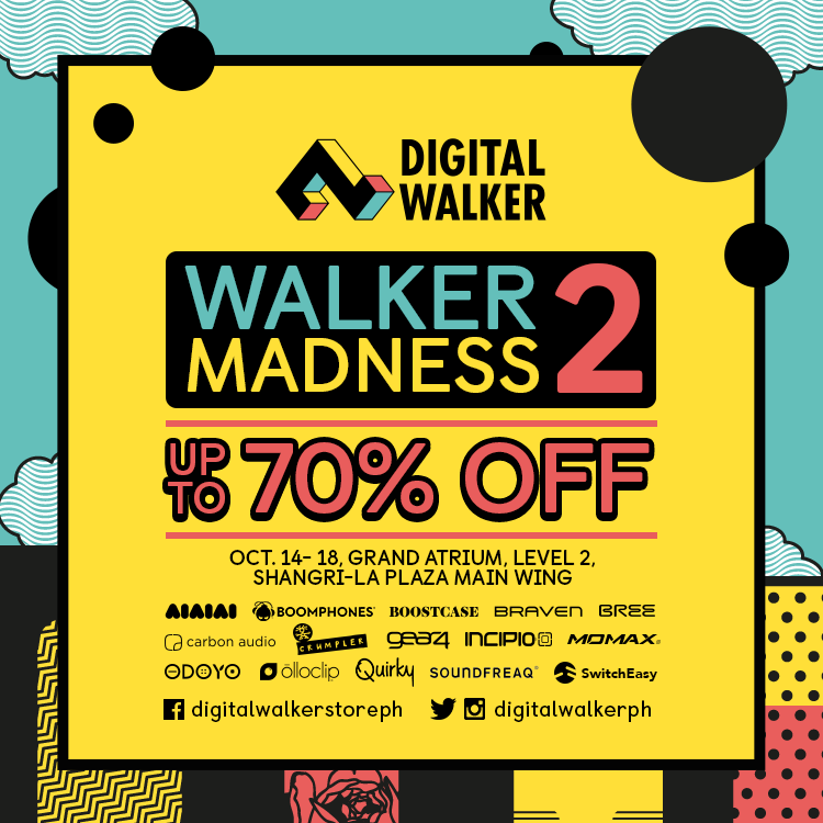 Digital Walker's Walker Madness Sale @ Shangri-la Plaza Mall October 2015