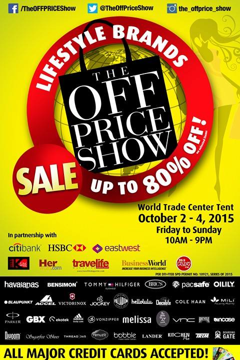 The Off Price Show @ World Trade Center Tent October 2015