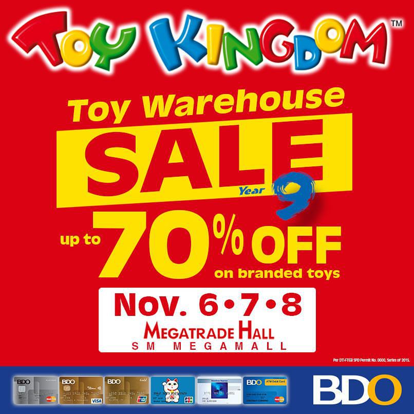 Toy Kingdom Toy Warehouse Sale @ SM Megatrade Hall November 2015