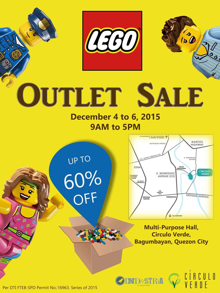 Lego Outlet Sale @ Circulo Verde December 2015