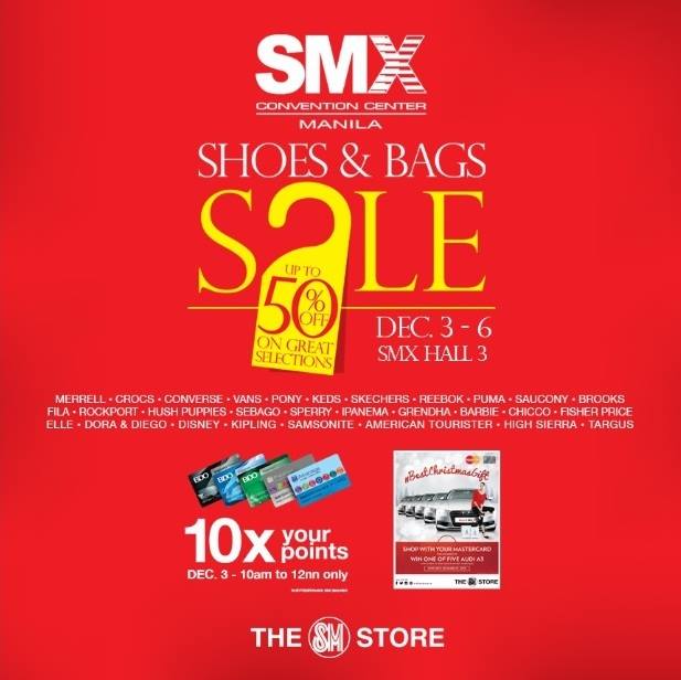 Shoes & Bags Sale @ SMX Convention Center December 2015
