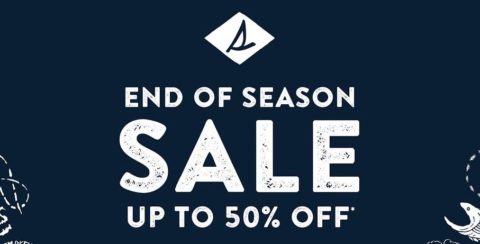 Sperry End of Season Sale: January 1-31 