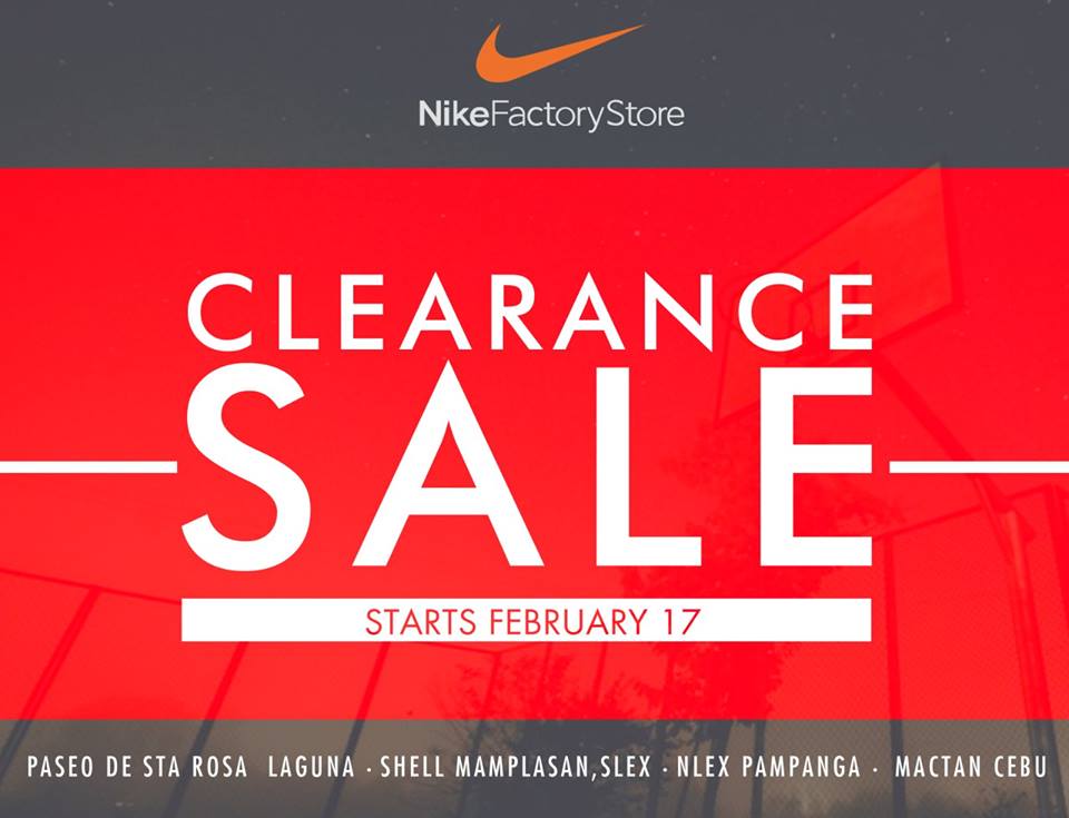 nike on clearance