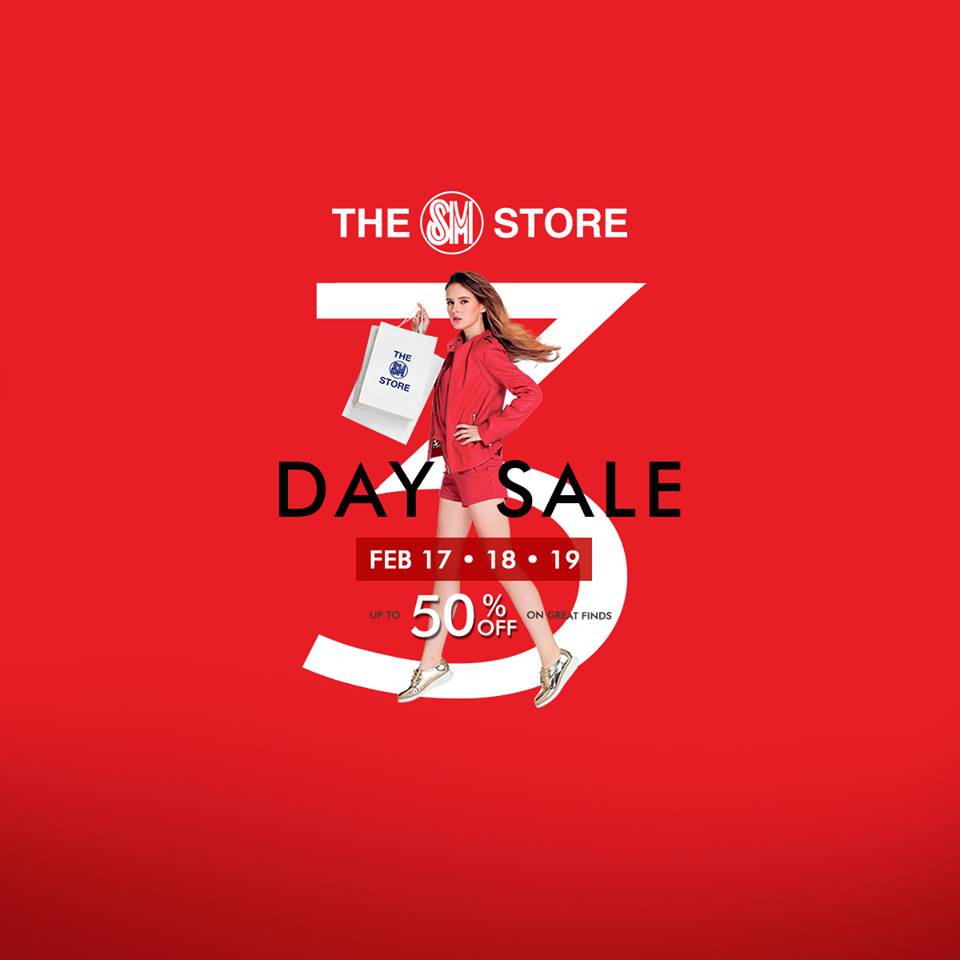 The SM Store 3 Day Sale: February 17-19, 2017 | Manila On Sale